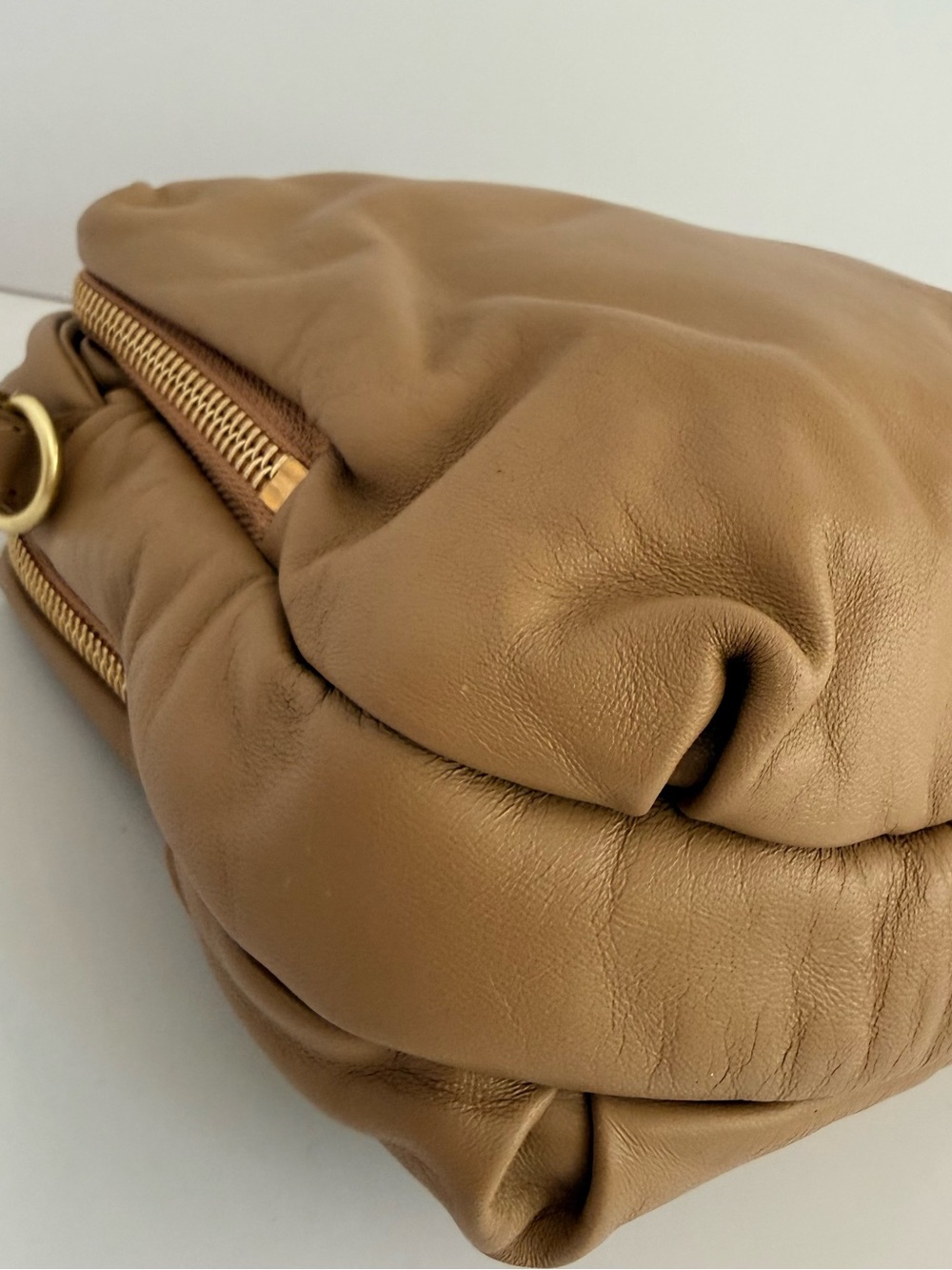 See By Chloe Tan Knotted-Handle Leather Crossbody Bag - Picture 4 of 10